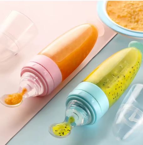 Depressible Silicone Bottle