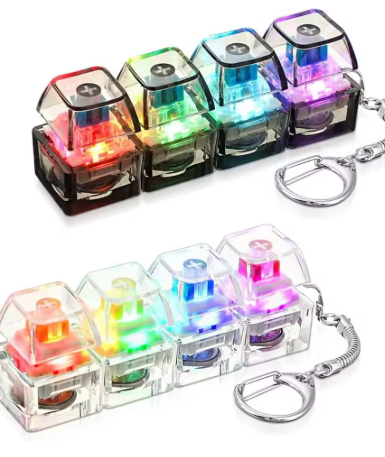 Light Up Keyboard Keychain