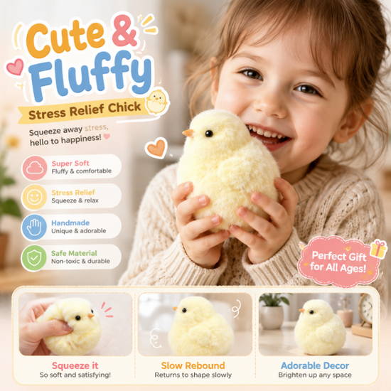 Chick Stress Relief Toy